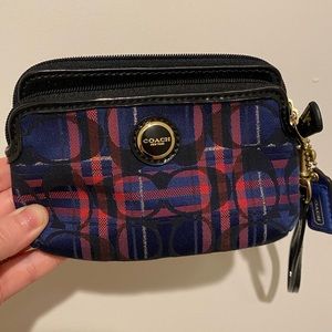 Coach Wristlet (strap included!)